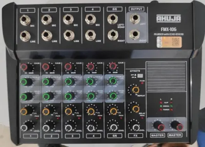 Ahuja FMX-106 4 Channel Sound Mixer - image 2