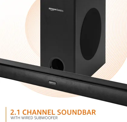 AmazonBasics AB-SBW-150 150W Bluetooth Soundbar - image 3