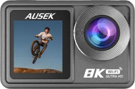 AUSEK 8K Pro 50MP Action Camera