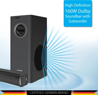 Blaupunkt SBW07 160W 2.1 Channel Soundbar - image 3