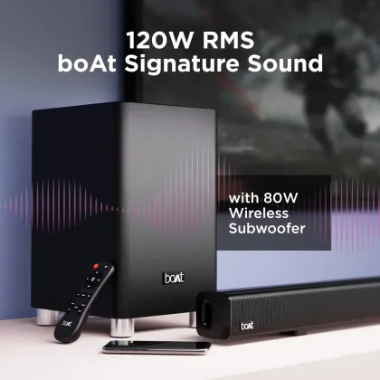 boAt Aavante Bar 1750 120W 2.1 Channel Bluetooth Soundbar - image 4