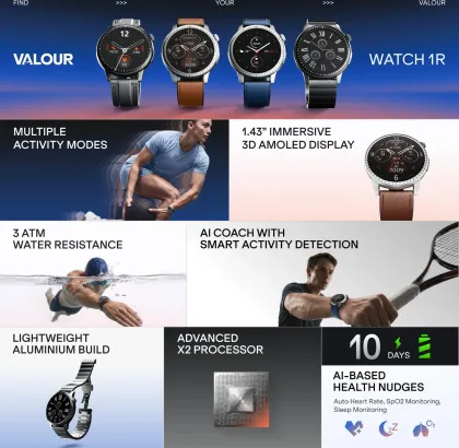 boAt Valour Watch 1R Smartwatch - image 3