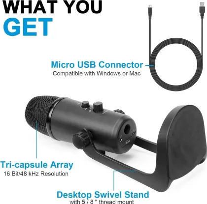 Boya BY-PM700 USB Computer Microphone - image 3