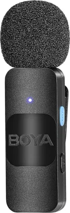 Boya BY-V1 2.4Ghz Bluetooth Wireless Microphone System - image 4