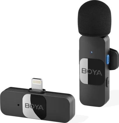 Boya BY-V1 2.4Ghz Bluetooth Wireless Microphone System - image 2