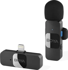Boya BY-V1 2.4Ghz Bluetooth Wireless Microphone System - image 1
