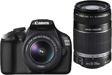 Canon EOS 1100D SLR (Double Lens Kit (EF-S 18-55mm IS II+EF-S 55-250mm IS II)) - image 3