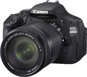 Canon EOS 600D DSLR Camera (EF-S 18-135mm IS) - image 1