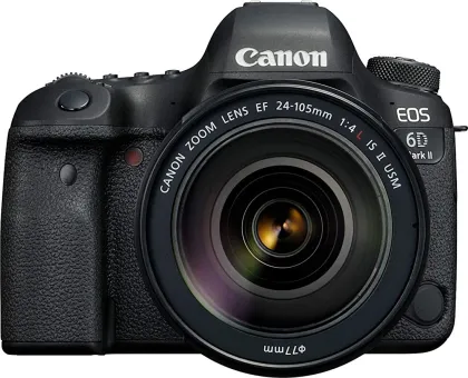 Canon EOS 6D Mark II 26.2MP DSLR Camera (EF 24-105 mm F/4L IS II USM + Sigma 35mm F/1.4 DG) - image 3