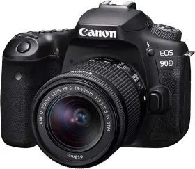 Canon EOS 90D DSLR Camera with EF-S18-55mm f/4-5.6 is STM Lens - image 1