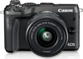 Canon EOS M6 Mark II Mirrorless Camera with EF-M15-45mm f/3.5-6.3 IS STM Lens - image 2