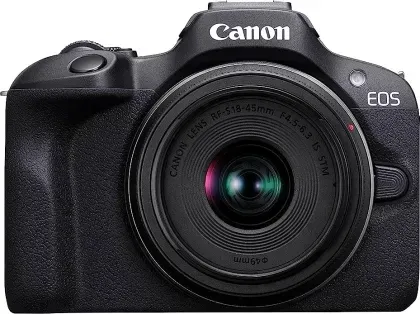 Canon EOS R100 24MP Mirrorless Camera with RF-S18-45mm F/4.5-6.3 IS STM Lens & 55-210mm - image 2