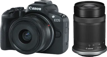 Canon EOS R50 24.2MP Mirrorless Camera with 18-45mm & 55-210mm Lens - image 6
