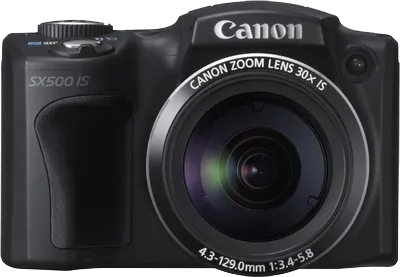 Canon PowerShot SX500 IS Point & Shoot - image 2