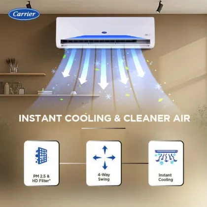 Carrier CAI19XA3R36W0 1.5 Ton 3 Star Inverter Split AC (XCEED LUMO Gxi Wi-Fi) - image 9