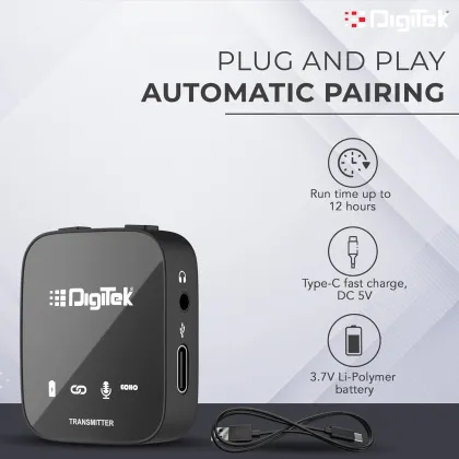 Digitek DWM 101 Wireless Microphone System - image 4
