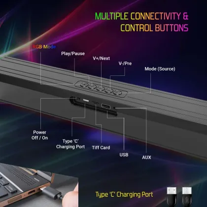 Egate 222 24W Bluetooth Soundbar - image 3