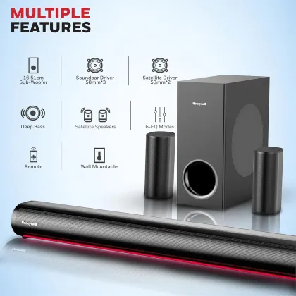 Honeywell Trueno U7000 500W Home Theatre - image 5
