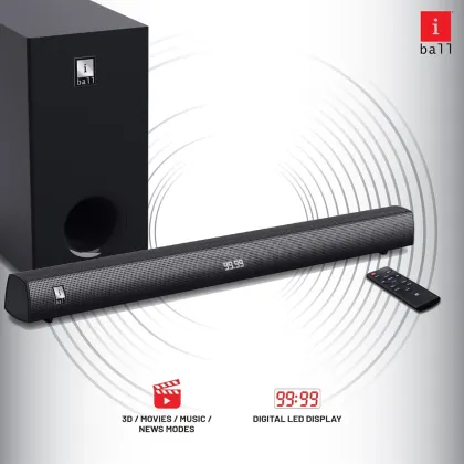 iBall Cinebar 160 120W Bluetooth Soundbar - image 3