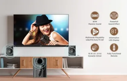 Intex FMUB 2100 Pro 55W Bluetooth Home Theatre - image 3