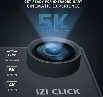 IZI Click 50MP Sports & Action Camera - image 3