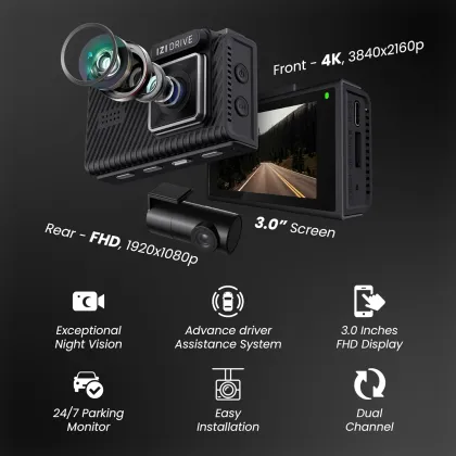 IZI Drive Plus 4K Dash Camera - image 3