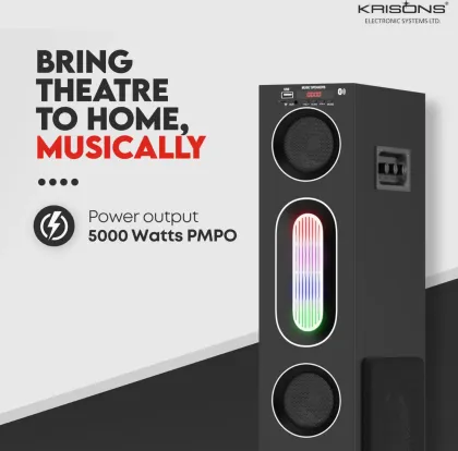 Krisons Cloud Buster 90 W 2.1 Channel Tower Speaker - image 3