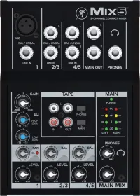 Mackie Mix-5 5 Channel Sound Mixer - image 1