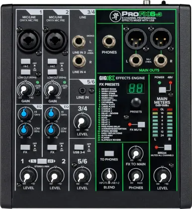 Mackie ProFXv3 6-Channel Professional Mixer - image 2