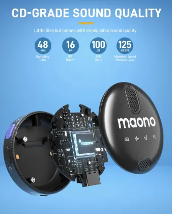 Maono WM620 Wireless Collar Microphone - image 3