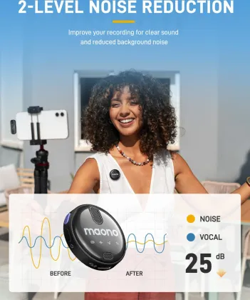 Maono WM620 Wireless Collar Microphone - image 4