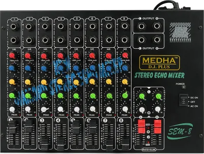 Medha D.J Plus 8 Channel Digital Sound Mixer - image 2