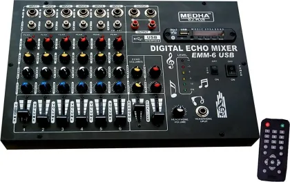 Medha EMM6 6 Channel Digital Sound Mixer - image 2