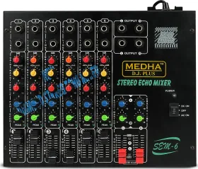 Medha SEM-6 6 Channel Analog Sound Mixer - image 1