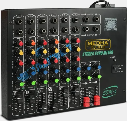 Medha SEM-6 6 Channel Analog Sound Mixer - image 3
