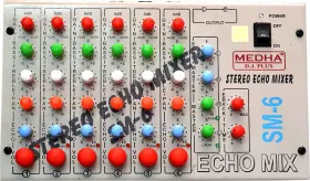 Medha SM-6 Digital Sound Mixer (6 Channel)
