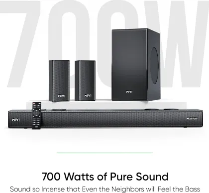 Mivi Fort Q700D 700W Bluetooth Soundbar - image 4