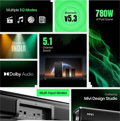 Mivi Superbars Nova Home Theatre Soundbar - image 3