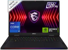 MSI Raider 18 HX A14VHG-254IN Gaming Laptop (14th Gen Core i9/ 32GB/ 2TB SSD/ Win11 Home/ 12GB Graph)