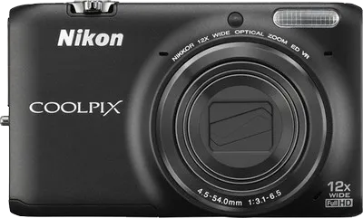 Nikon Coolpix S6500 Advance Point and Shoot - image 2