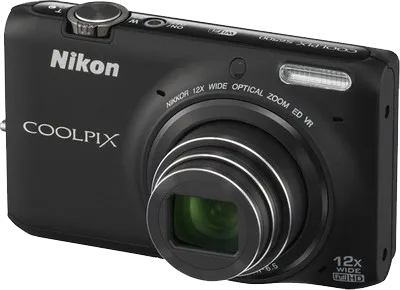 Nikon Coolpix S6500 Advance Point and Shoot - image 4