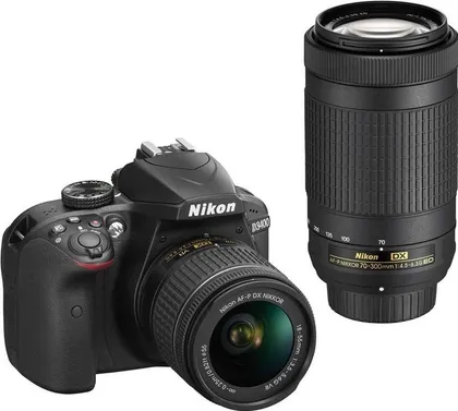 Nikon D3400 DSLR Camera (18-55mm & 70-300mm) - image 2