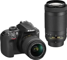 Nikon D3400 DSLR Camera (18-55mm & 70-300mm) - image 1