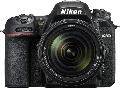 Nikon D7500 20.9MP DSLR Camera with AF-S DX NIKKOR 18-140mm F/3.5-5.6G ED VR Lens & Nikon AF-S 50mm F/1.8G Prime Lens - image 2