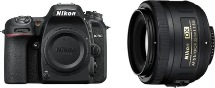 Nikon D7500 DSLR Camera with Nikkor 35mm F/1.8G Prime Lens - image 2