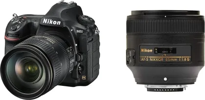Nikon D850 45.7MP DSLR Camera with AF-S Nikkor 24-120mm F/4G ED VR Lens & Nikon AF-S 85mm F/1.8G Prime Lens - image 3