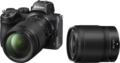 Nikon Z5 24MP Mirrorless Camera with Nikkor 24-200 mm F/4-6.3 VR Lens & Nikkor 35mm F/1.8 S Lens - image 2