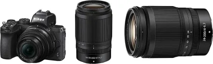 Nikon Z50 20.9MP Mirrorless Camera with Z DX 16-50mm VR & Z DX 50-250mm VR & Nikkor Z 24-200mm F/4-6.3 VR Lens - image 5