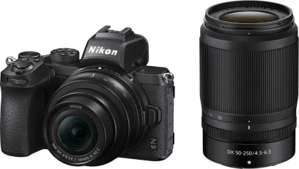 Nikon Z50 20.9MP Mirrorless Camera with Z DX 16-50mm VR & Z DX 50-250mm VR & Nikkor Z 35mm F/1.8 S Lens - image 3