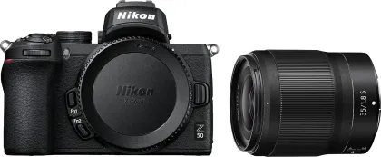 Nikon Z50 21MP Mirrorless Camera with Nikon NIKKOR Z 35mm F/1.8 S Lens - image 2